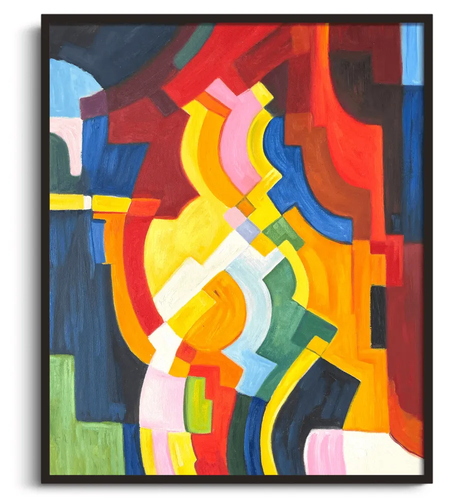 Formes colorées III - August Macke Galerie Mont-Blanc