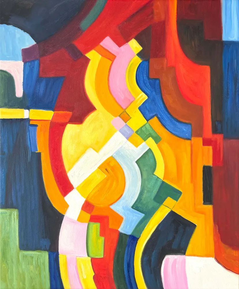 Formes colorées III - August Macke Galerie Mont-Blanc