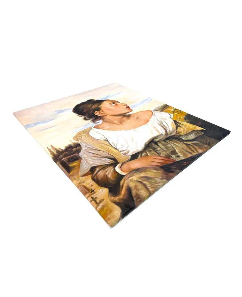 Jeune orpheline au cimetière - Eugène Delacroix Galerie Mont-Blanc