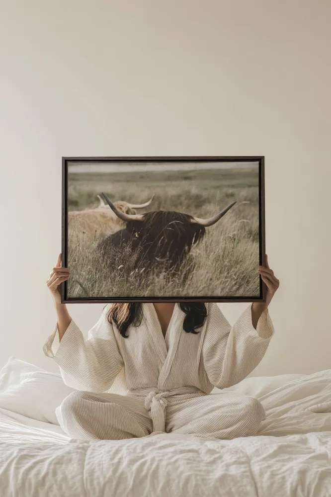 HIGHLAND SPIRIT, Oeuvre sur toile étirée Germain Larivière