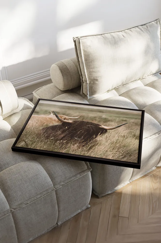 HIGHLAND SPIRIT, Oeuvre sur toile étirée Germain Larivière
