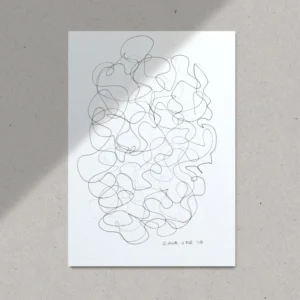Ligne 4 | Dessin sur carton Gina Vor