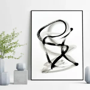 Peinture sur papier | Un Signe n°8 Gina Vor