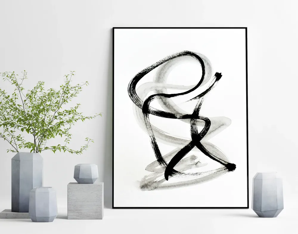 Peinture sur papier | Un Signe n°8 Gina Vor
