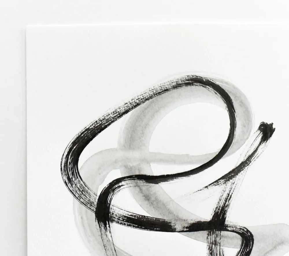 Peinture sur papier | Un Signe n°8 Gina Vor