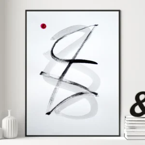 Peinture sur papier | Signe n°13 Gina Vor