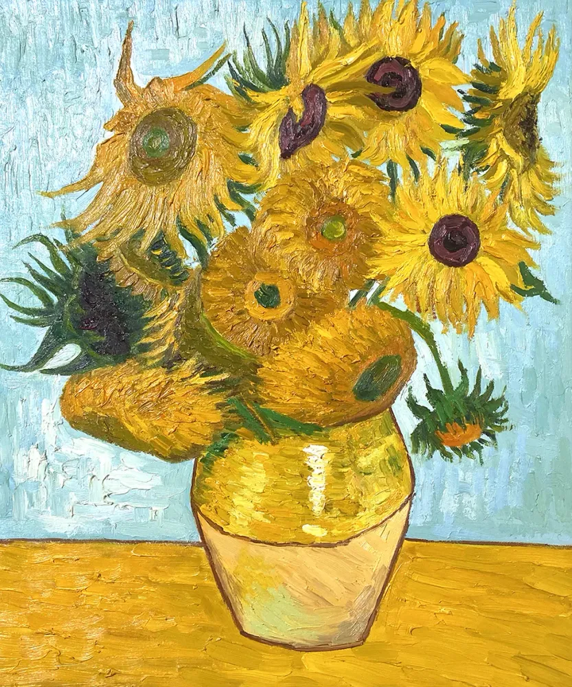 Vase avec douze tournesols - Vincent Van Gogh GMB-pre-migration