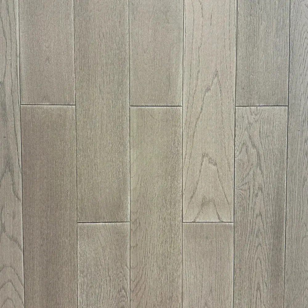 Plancher de Bois Franc Massif en Chêne Blanc Glacé - 3,50 po x 0,75 po Golden Elite Deco