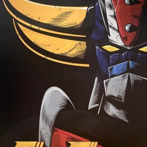 Goldorak - anime japonais - affiche en PVC
