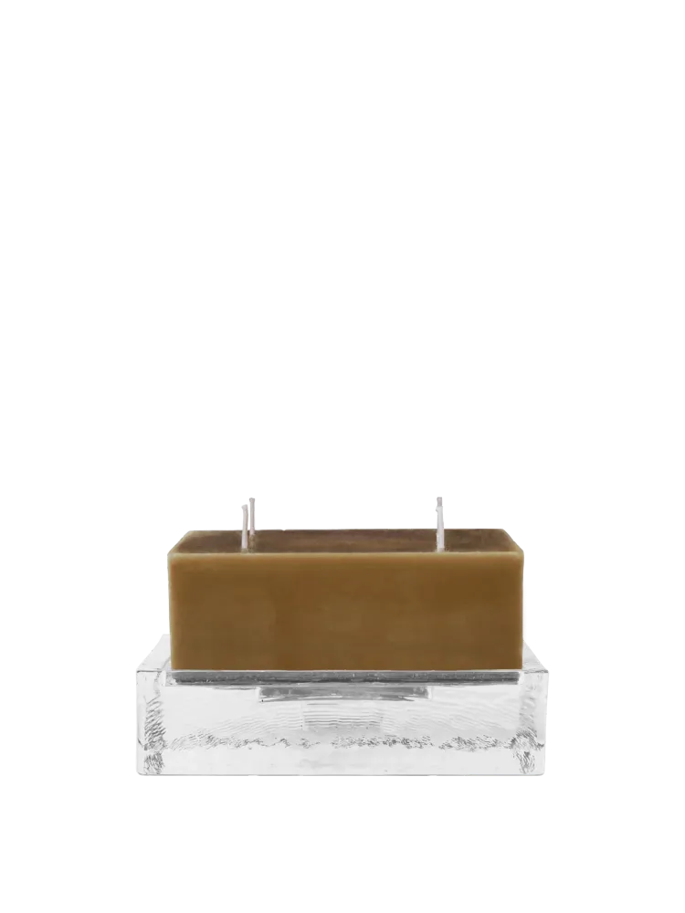 Gradia Candle Holder - Square - Clear