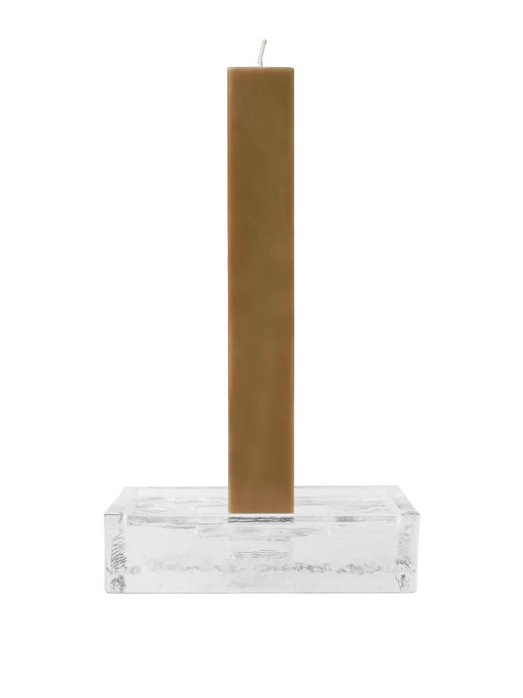 Gradia Candle Holder - Square - Clear