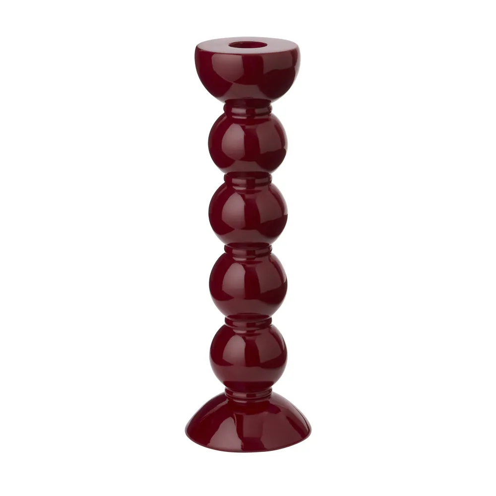 Grand bougeoir en forme de cerise - 24 cm