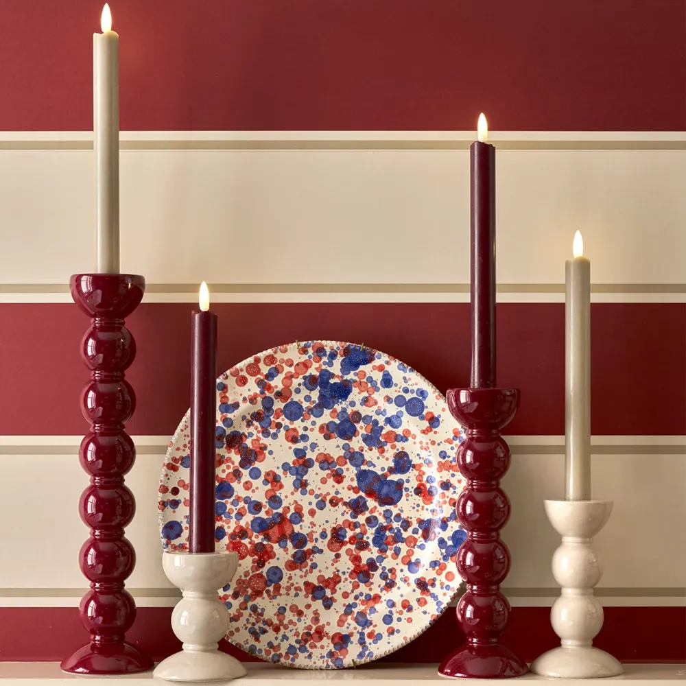 Grand bougeoir en forme de cerise - 24 cm