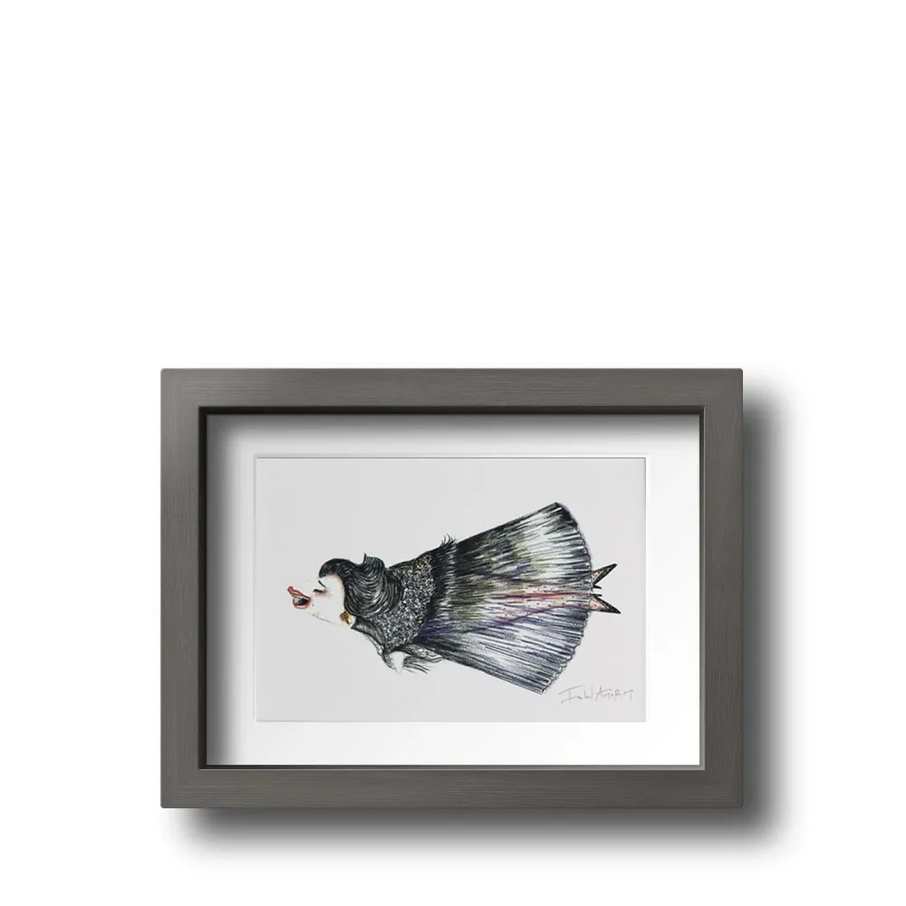 Gravure "Sardinha" par Isabel Amorim