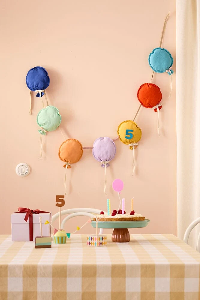 Guirlande de ballons d'anniversaire - Kid's Concept