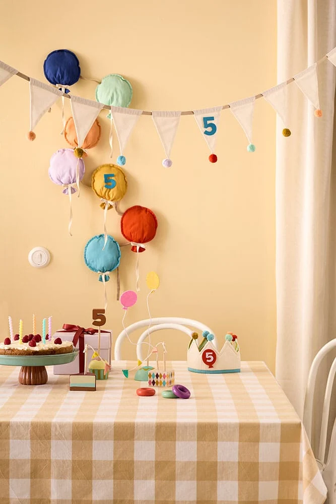 Guirlande de ballons d'anniversaire - Kid's Concept