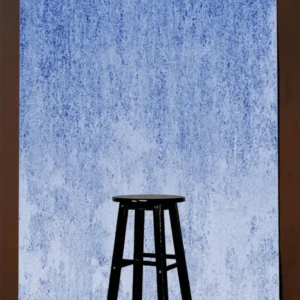 Toile de fond abstraite peinte à la main en bleu clair texturée de Clotstudio #clot428 Hand painted canvas