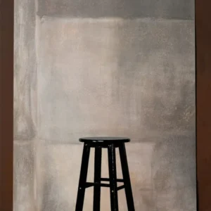 Toile de fond abstraite peinte à la main en gris texturé de Clotstudio #clot249 Hand painted canvas