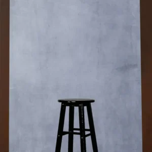Toile de fond abstraite peinte à la main en gris texturé de Clotstudio #clot478 Hand painted canvas