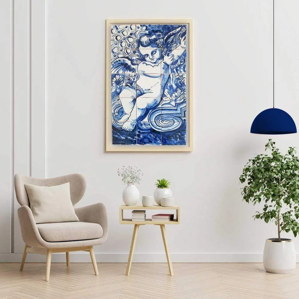 Fresque d'azulejos 70x40cm HAPO