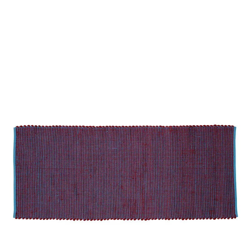 Hübsch Kawa Runner Bordeaux/Bleu