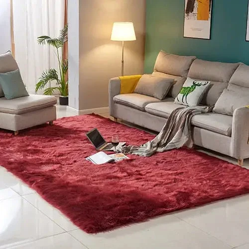 Tapis de chambre Bordeau Heikoa
