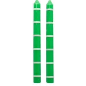 Paquet de 2 Bougies Vertes H.Ferretti Helio Ferretti