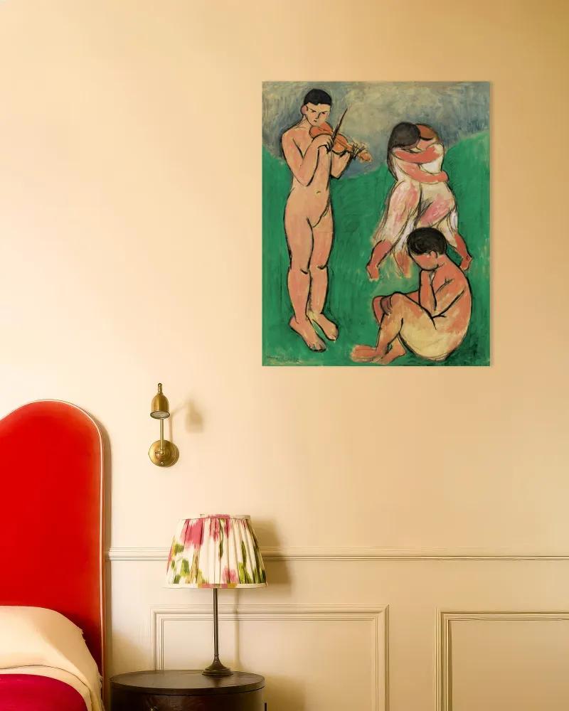 Musique (1907) par Henri Matisse - Poster