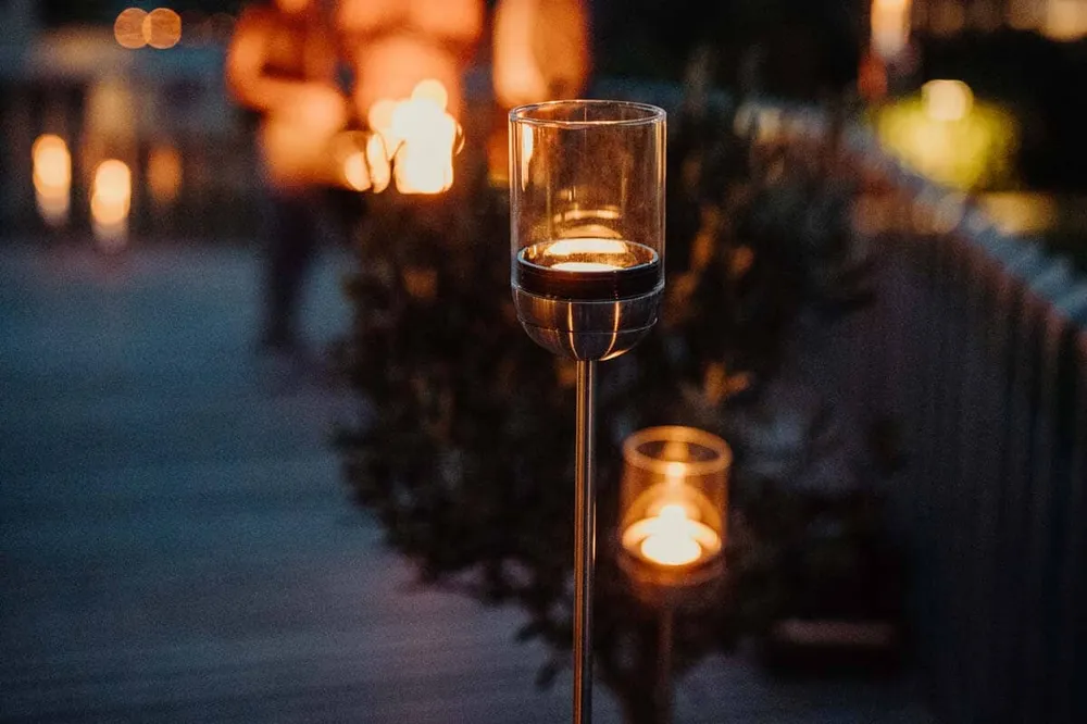 Höfats Gravity Candle Socle Base ronde pour tige