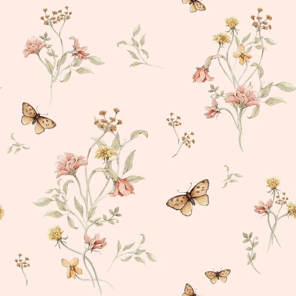 Histoire de fleurs - Rose - Fond d'écran