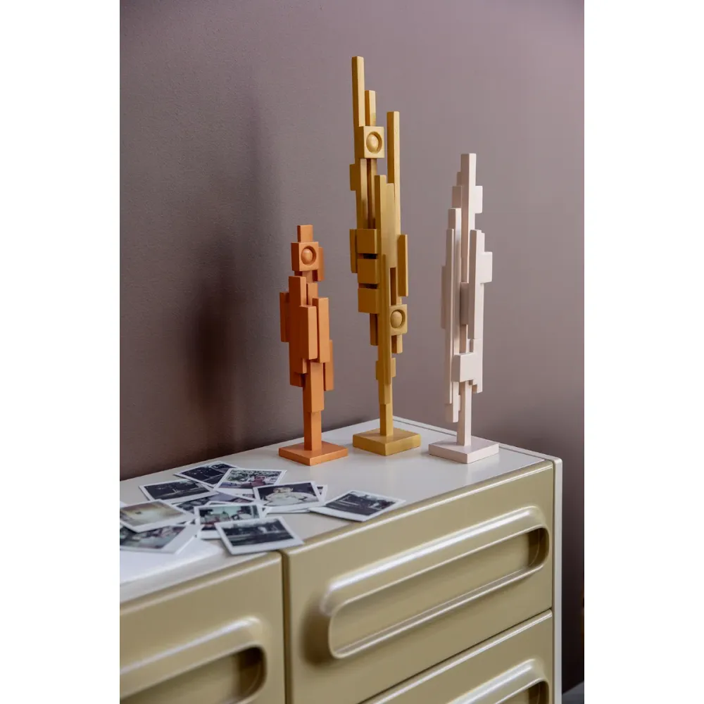 Sculpture Skyline Beige M HK Living