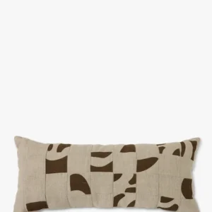 coussin rapiécé naturel HKLIVING