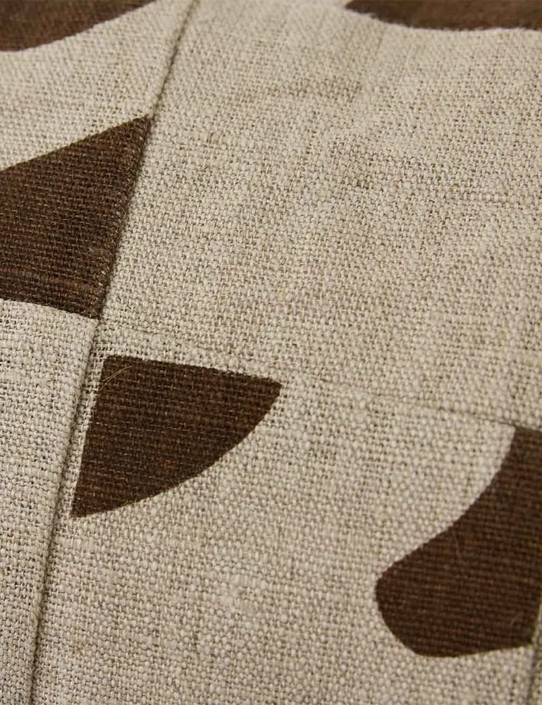coussin rapiécé naturel HKLIVING