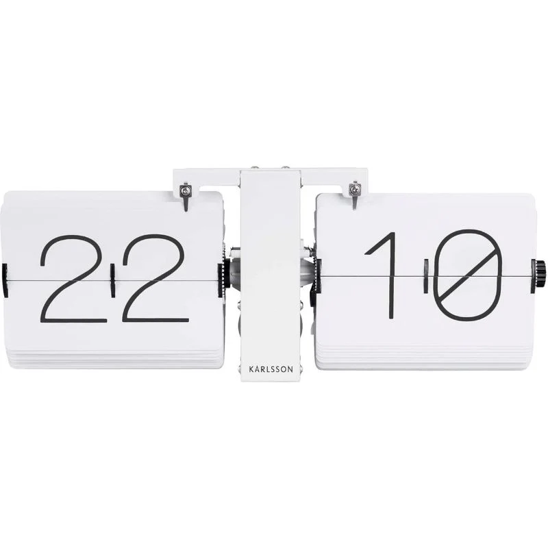 Horloge no Case - blanche