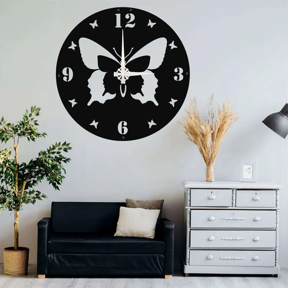 Horloge Papillon