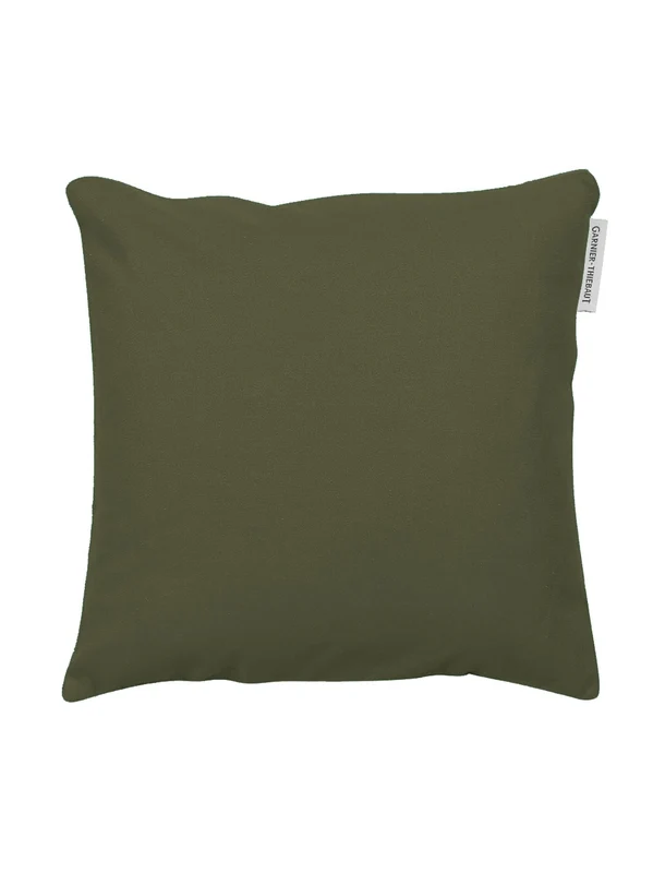 Housse de coussin confettis kaki