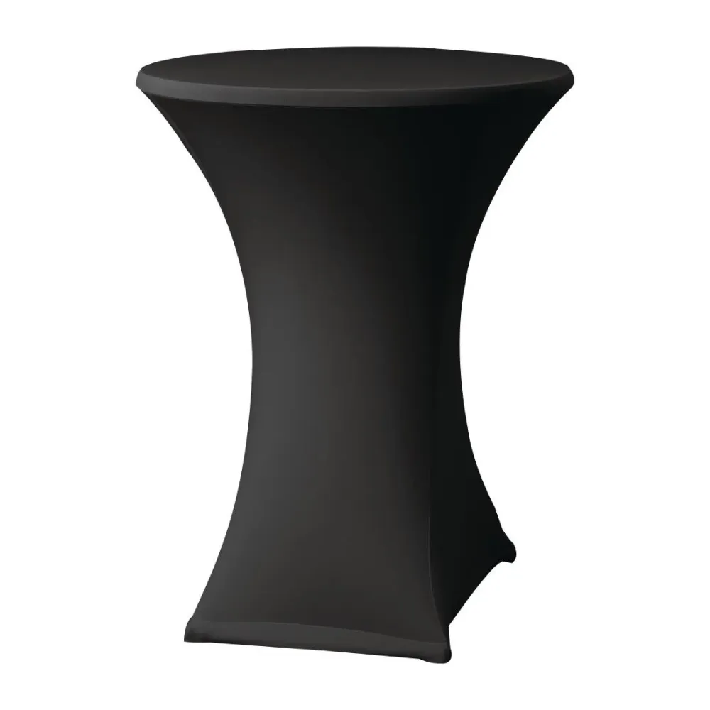 Housse De Table Extensible Samba Noire D2