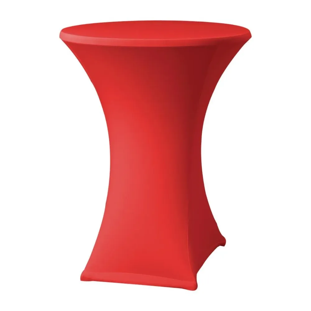 Housse De Table Extensible Samba Rouge D2