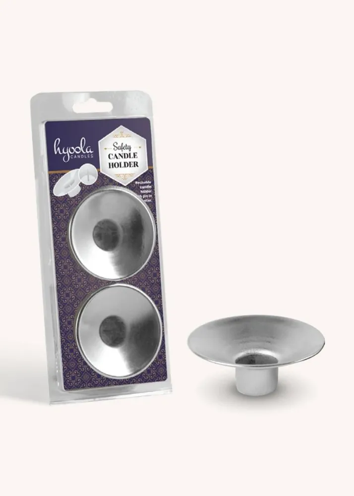 Bougeoir Argenté Hyoola Hyoola Candles
