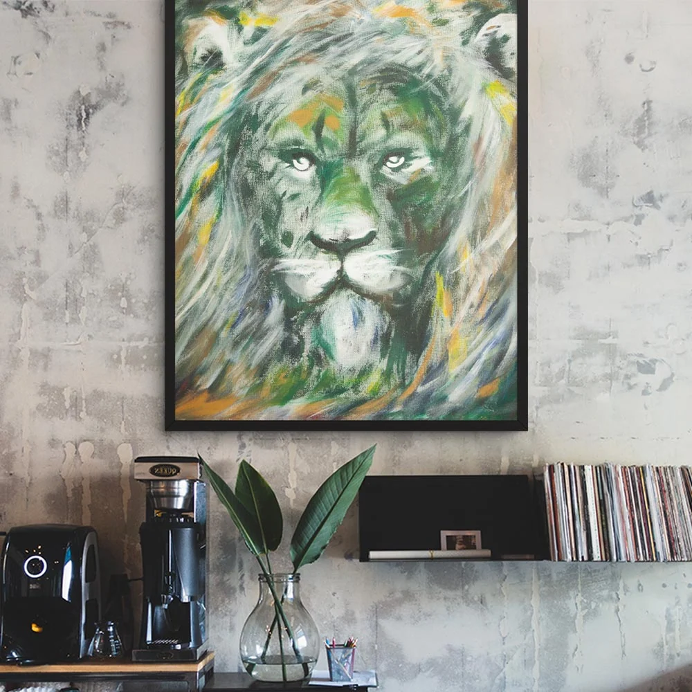 Affiche - Lion Vert, Hyoun Wook Song