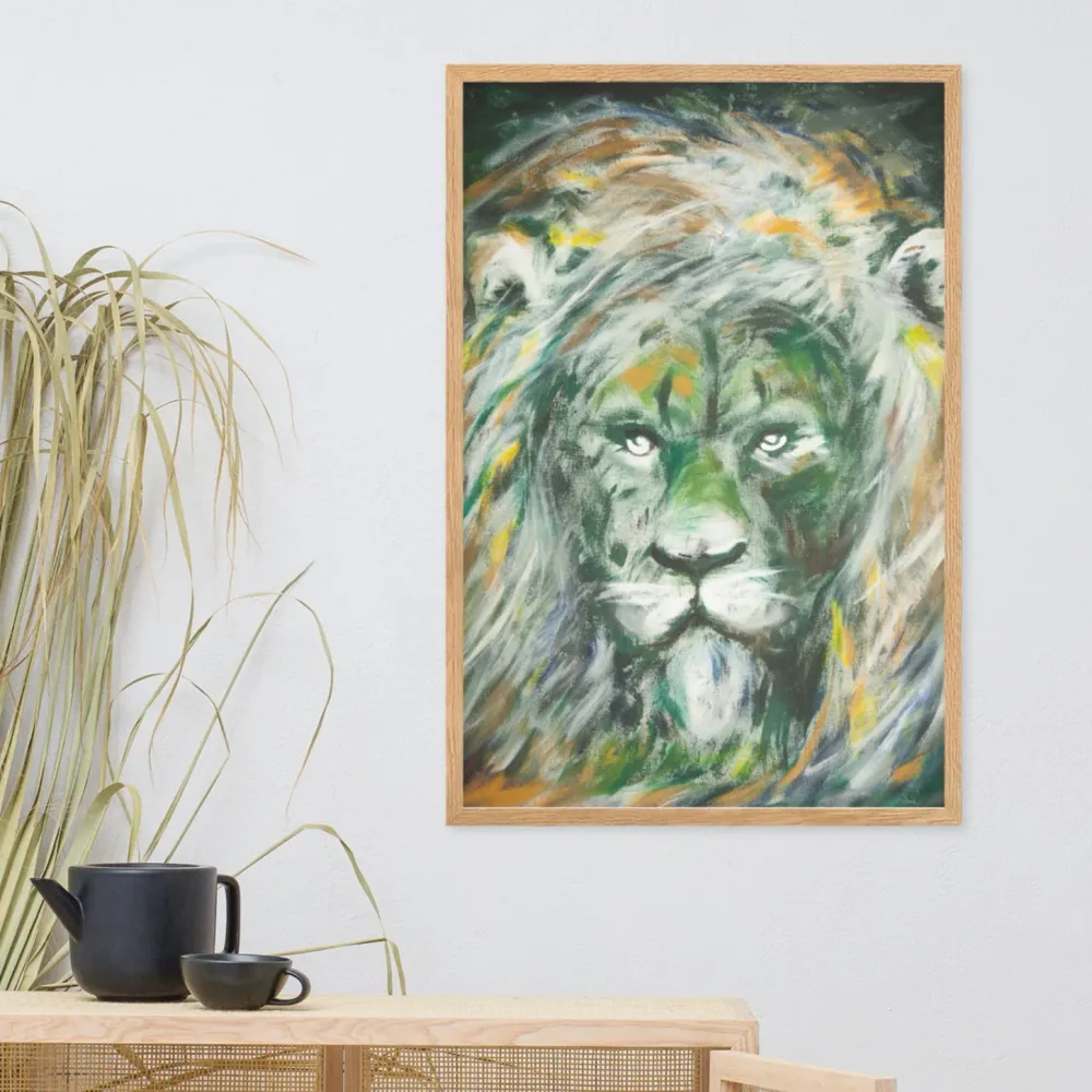 Affiche - Lion Vert, Hyoun Wook Song
