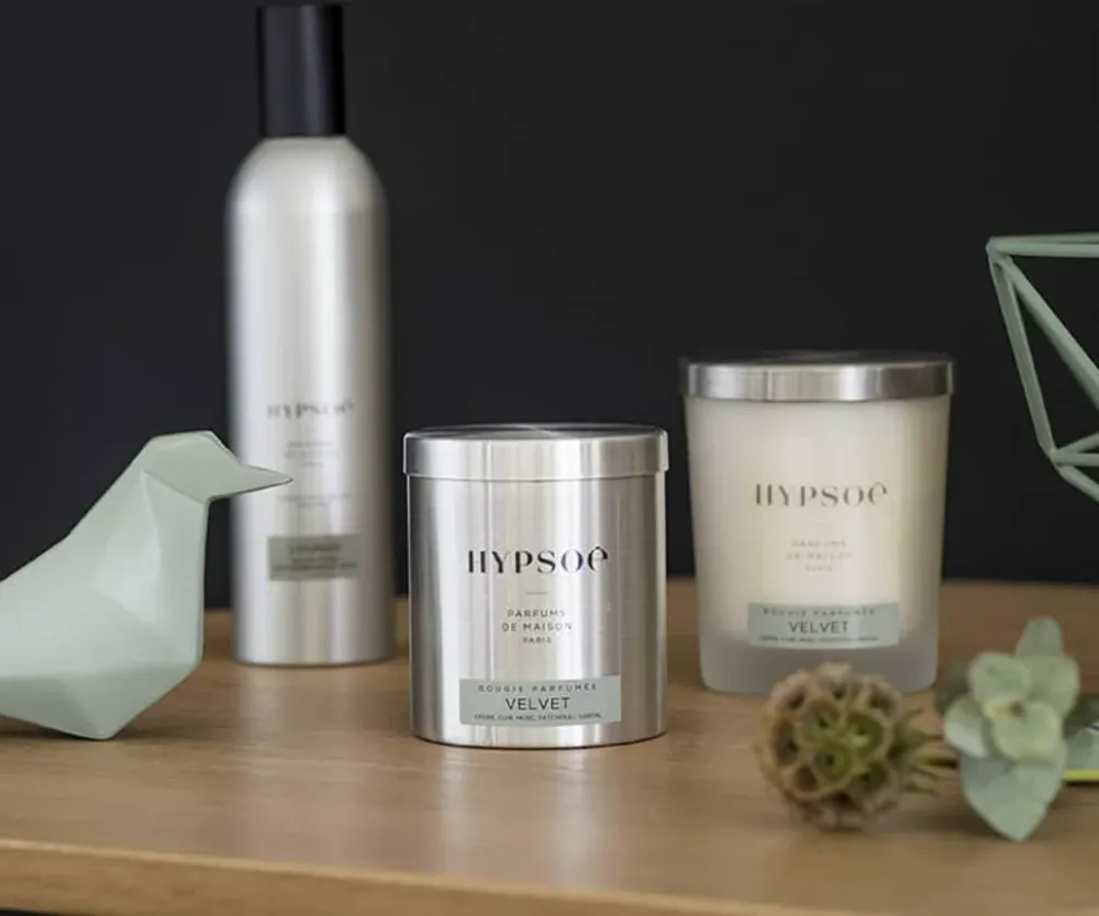 Bougie Parfumée Senteur Velvet 200g - Hypsoé