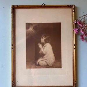Illustration enfant sous cadre