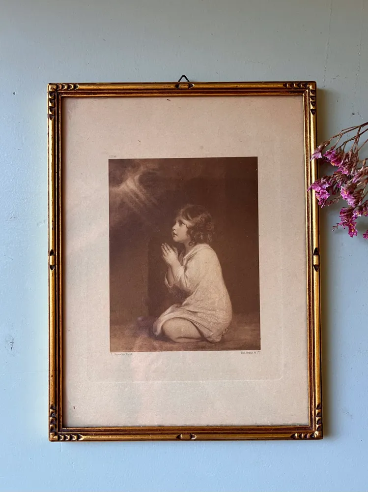 Illustration enfant sous cadre