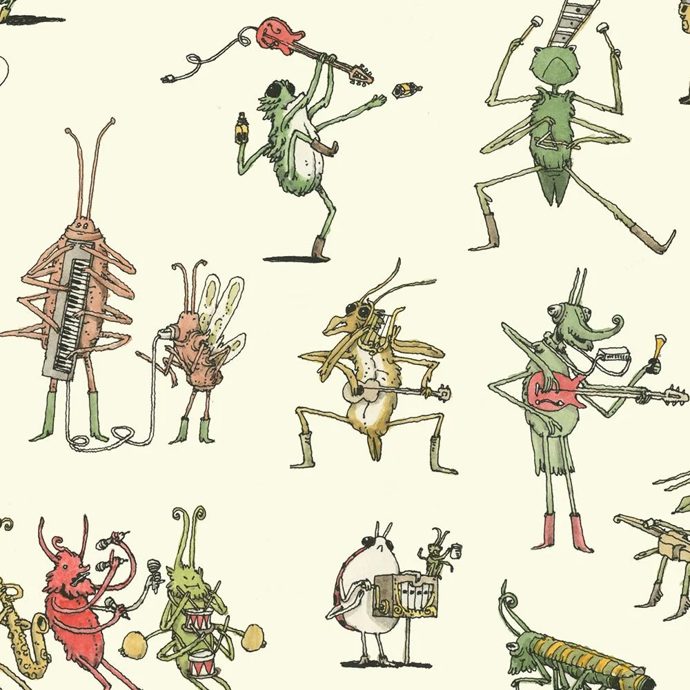 Impression Giclée Music Bug