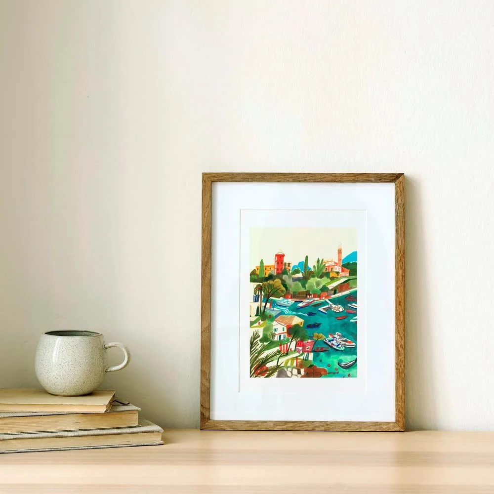 Impression Giclée « Été de rêve dans le sud de l'Italie »