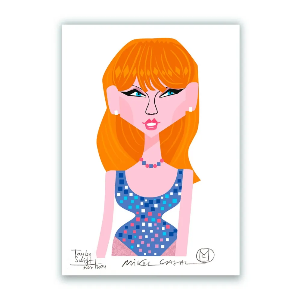 Impression giclée de Taylor Swift