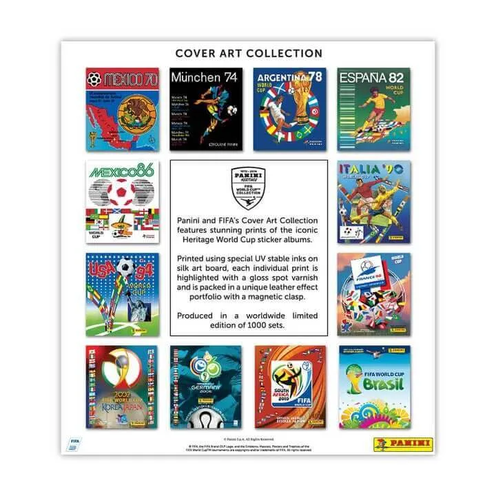 Impressions lithographiques patrimoniales de la Coupe du Monde de la FIFA