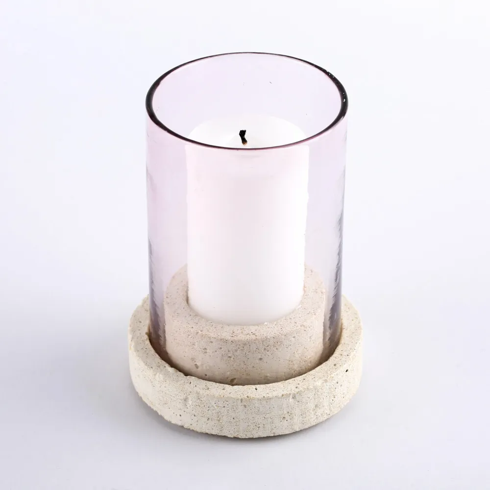 Bougeoir Améthyste ISMANT CONCRETE DESIGN