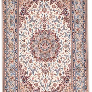 Ispahan oriental sur soie
